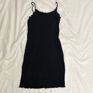 3/$15 NWOT Ribbed lettuce hem mini dress small